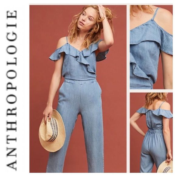 𝅺anthropologie Michael Stars truffles jumpsuit - Picture 3 of 3